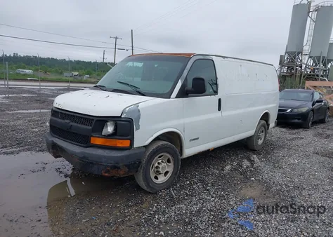 2005 Chevrolet Express from USA, damaged, VIN 1GCGG25V751137335